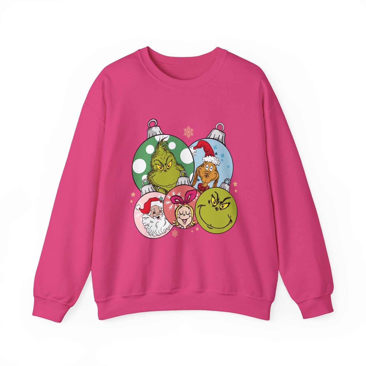 Grinchy Ornaments Crewneck Sweatshirt