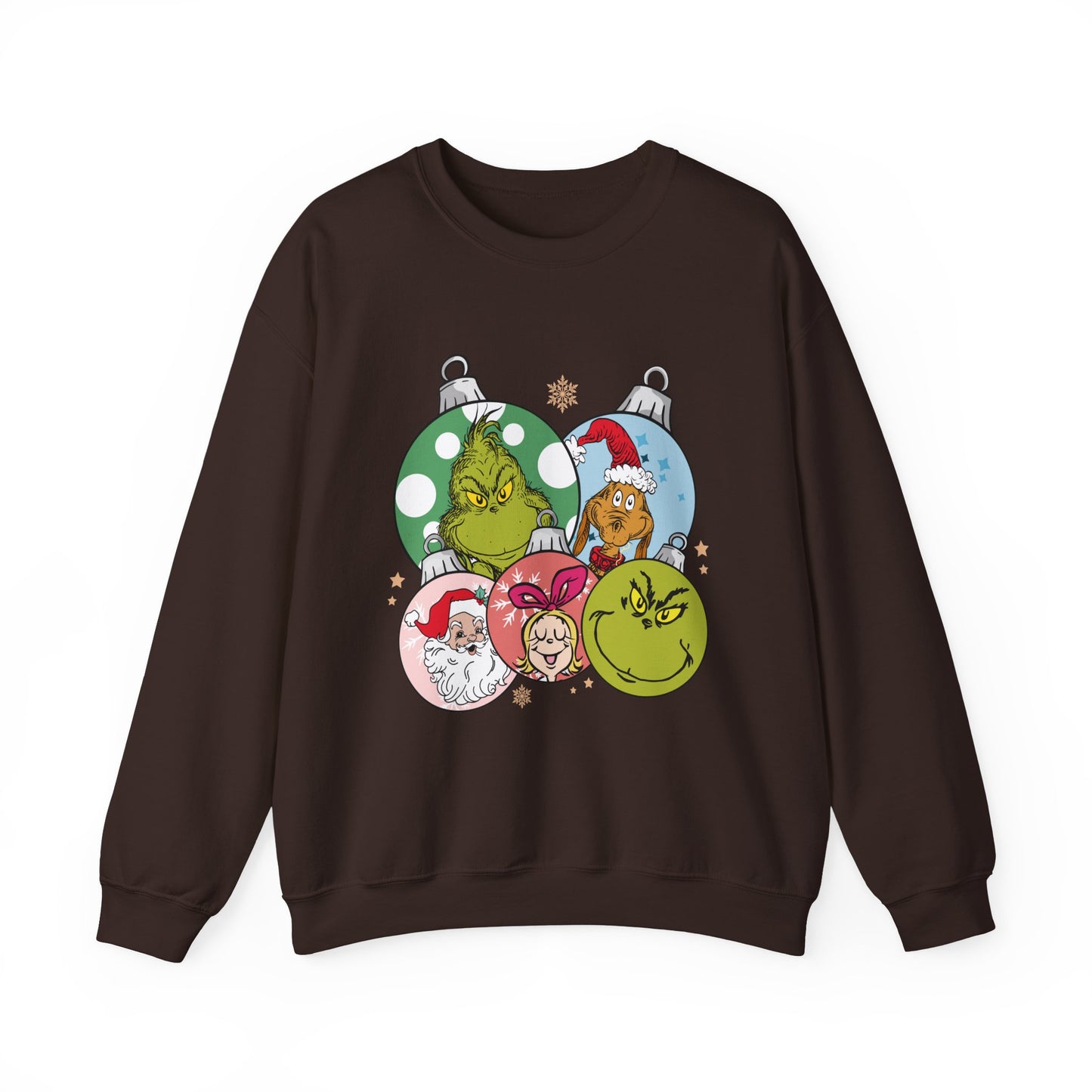 Grinchy Ornaments Crewneck Sweatshirt