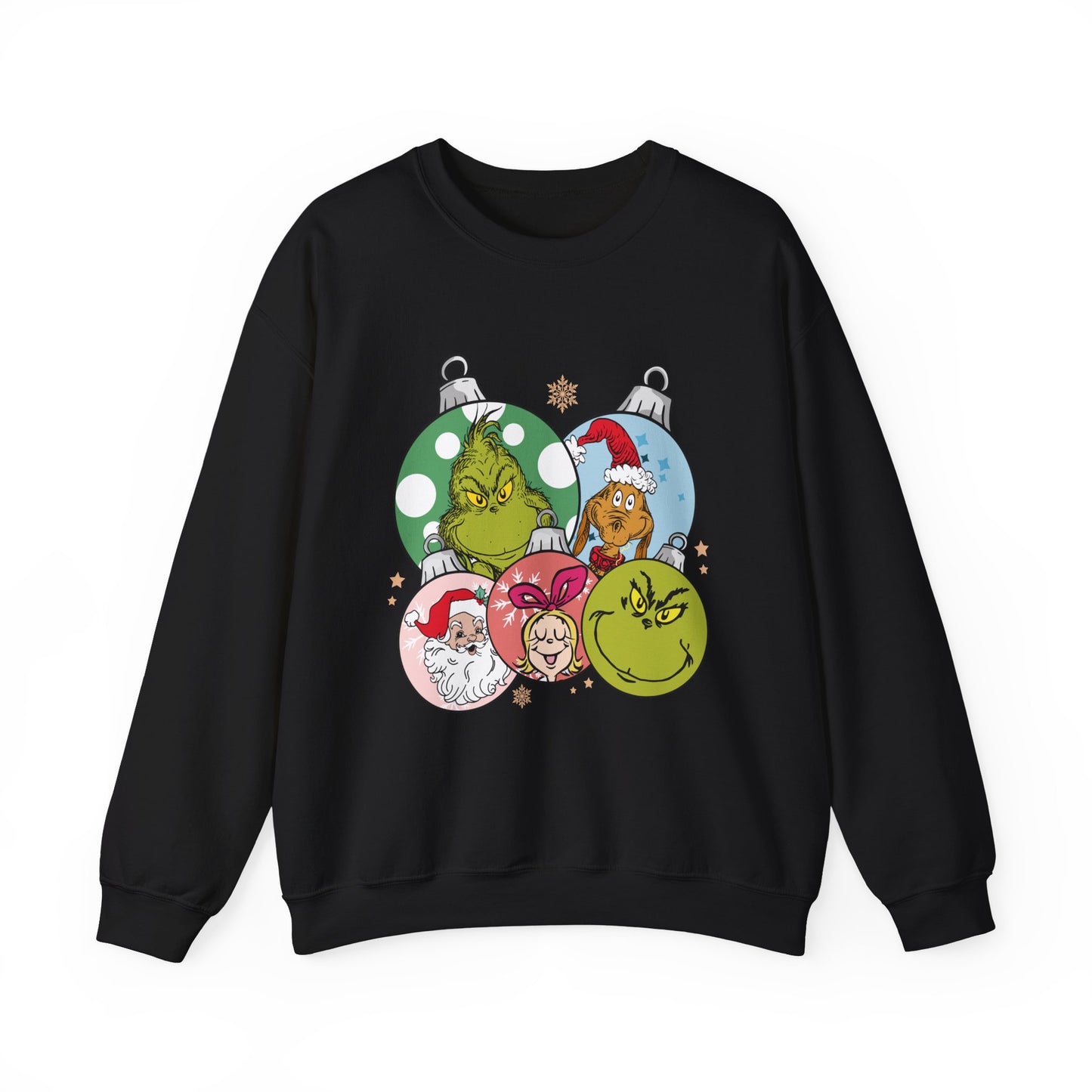 Grinchy Ornaments Crewneck Sweatshirt