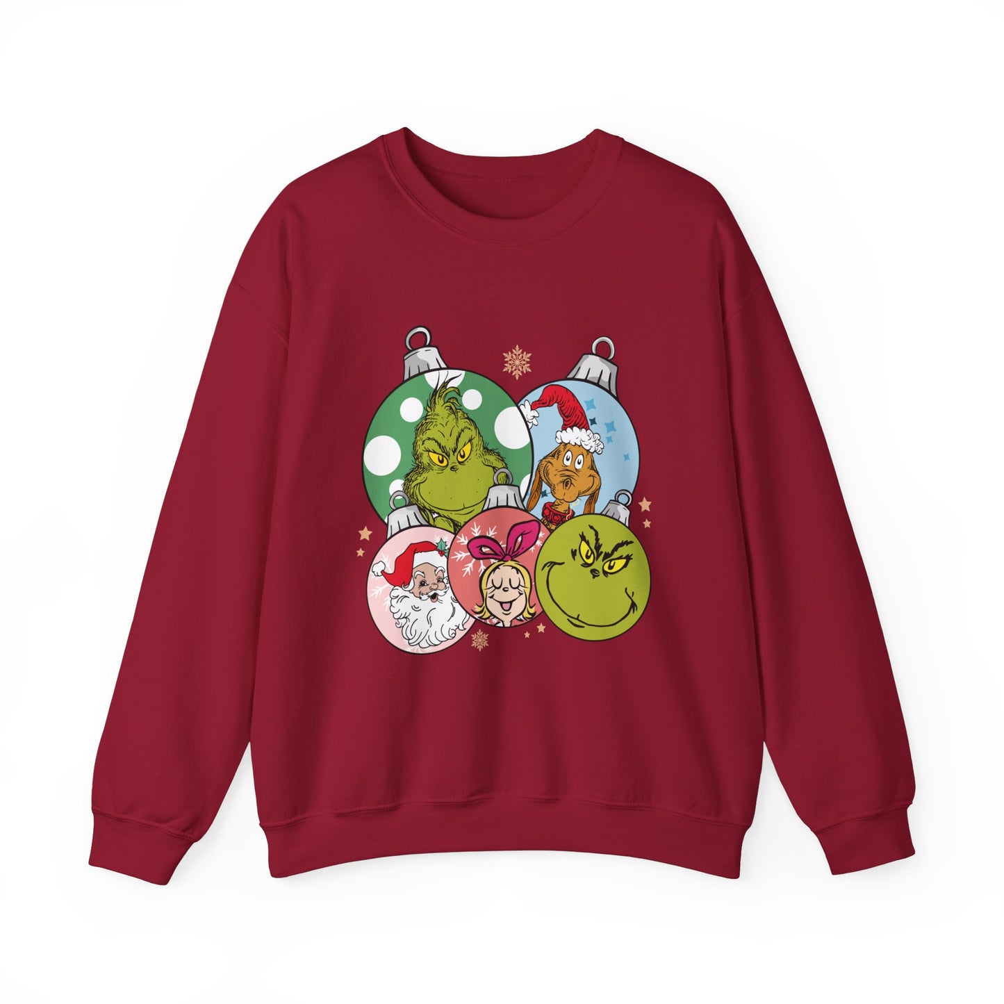 Grinchy Ornaments Crewneck Sweatshirt