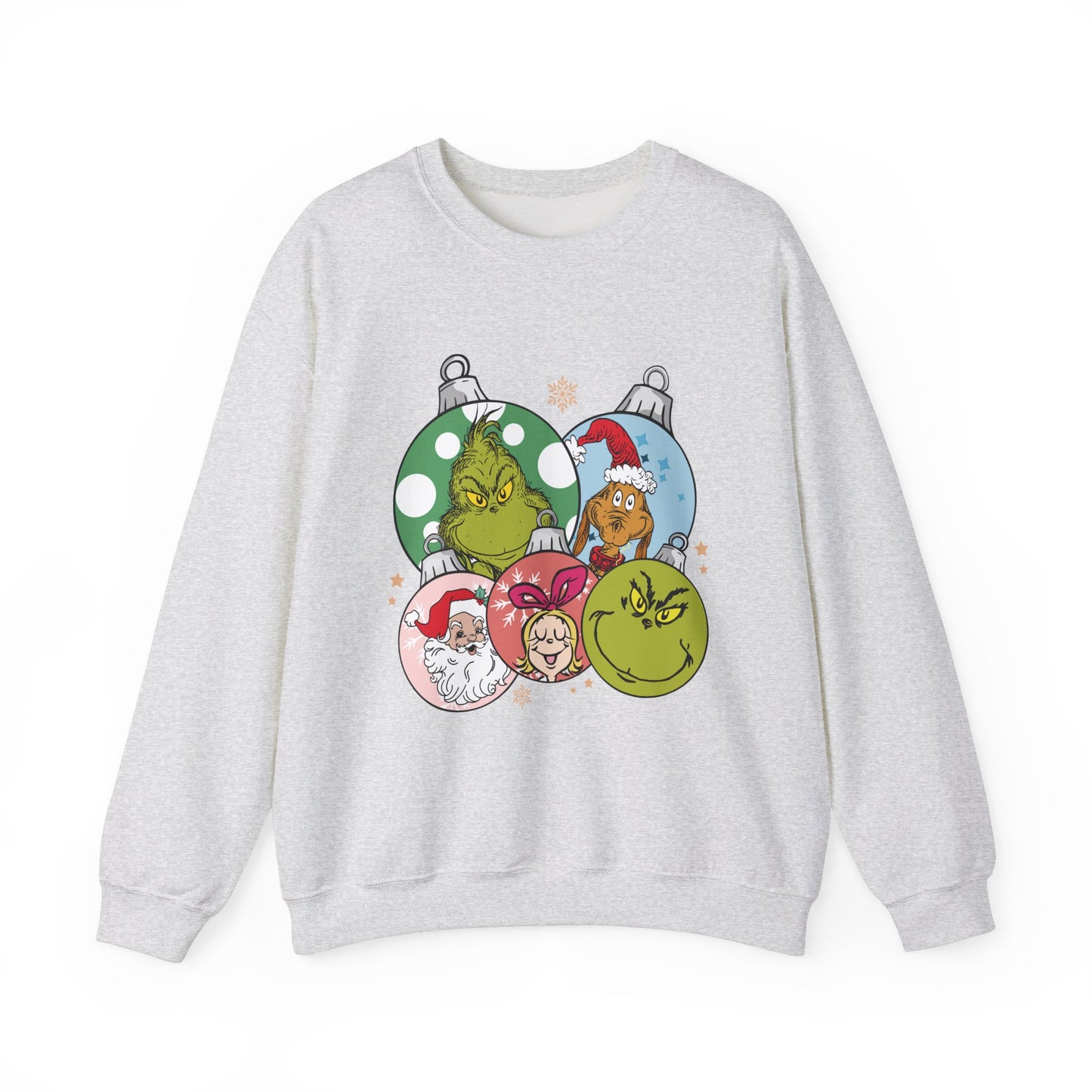 Grinchy Ornaments Crewneck Sweatshirt