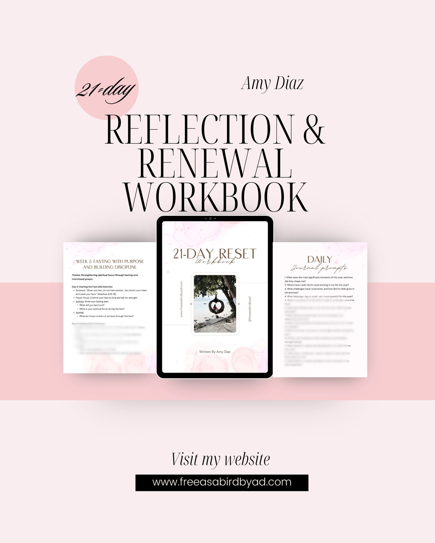 21-Day Reflection & Renewal Workbook: A Guide to End the Year With Faith and Purpose