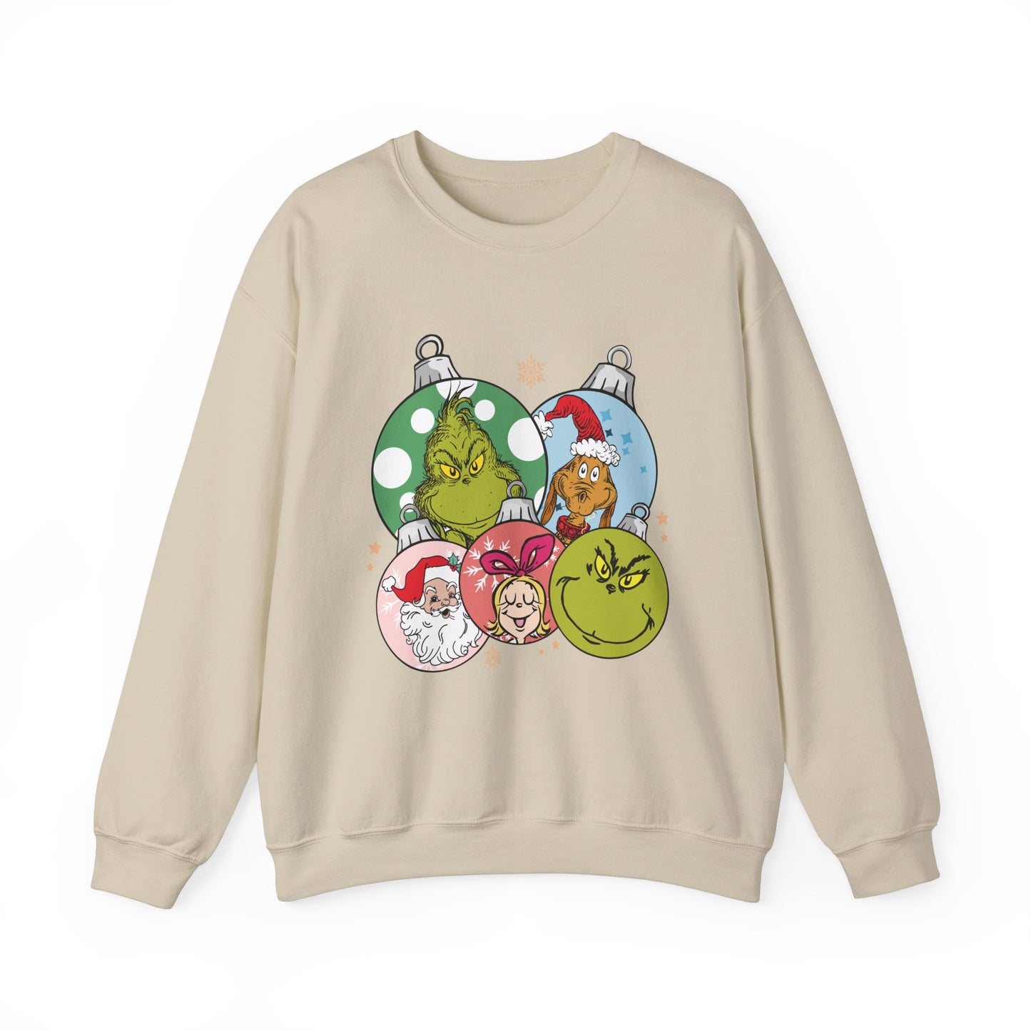 Grinchy Ornaments Crewneck Sweatshirt